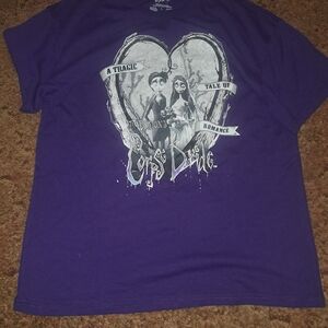 Tim burton's corpse bride women's shirt large